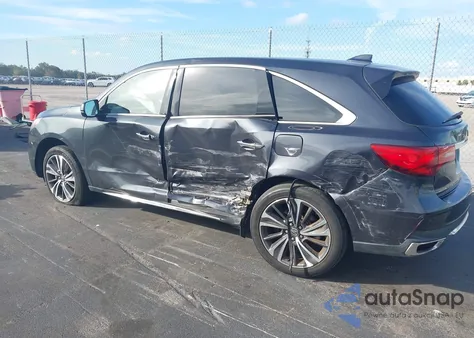 2020 Acura Mdx Technology Package z USA, uszkodzony, nr VIN 5J8YD3H59LL000351